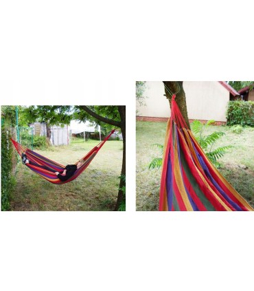 Hamak ogrodowy 190x80cm 200kg