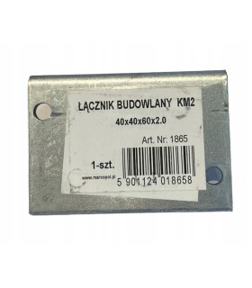 Kątownik montażowy
 KM 2 40 x 40 x 60 x 2
