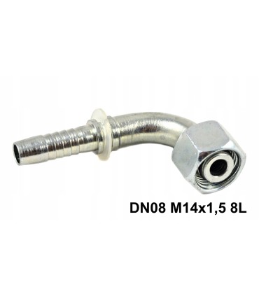 Końcówka DKOL 90° DN06 12L M18x1.5