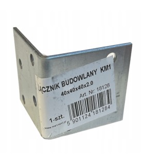Kątownik montażowy KM 1 40 x 40 x 40 x 2