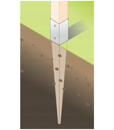 Kątownik montażowy KM 11 100 x 100 x 60 x 2