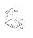Kątownik łącznikowy KL 5 105 x 105 x 90 x 2.5