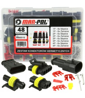 ZESTAW KONEKTÓRÓW HERMETYCZNYCH 48 el