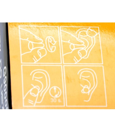 Zatyczki-stopery do uszu CAŁA PACZKA 50x