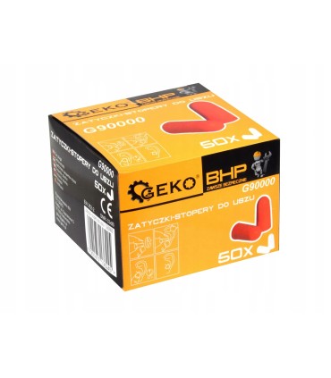 Zatyczki-stopery do uszu CAŁA PACZKA 50x