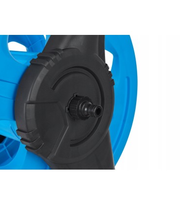 Wózek z prowadnicą na wąż ogrodowy 1/2" 60m