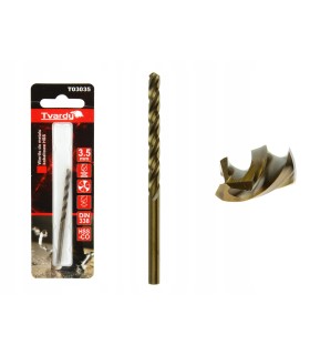 Wiertło do metalu kobaltowe HSS M35 3,5 mm
