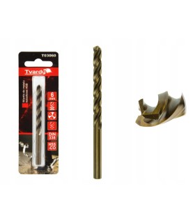 Wiertło do metalu kobaltowe HSS M35 6 mm