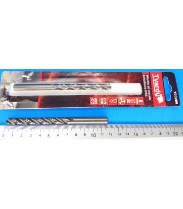 Wiertło do metalu kobaltowe HSS M35 8 mm