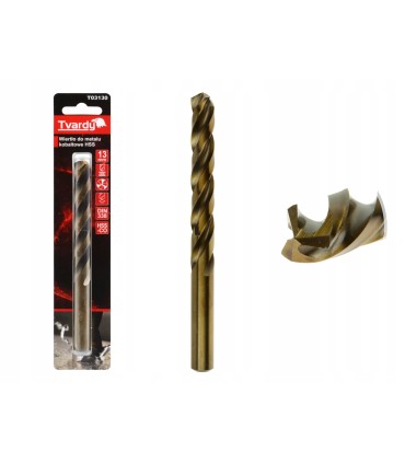 Wiertło do metalu kobaltowe HSS M35 13 mm