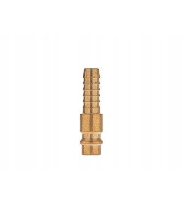 Wtyk mosiężny na wąż 9mm typ męski 