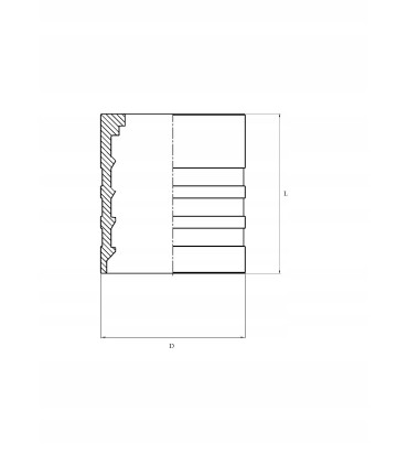 Tuleja zaciskowa DN16 2ST/4SP typ MANULI (krótka)