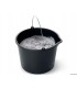 Wiadro budowlane 5l czarne