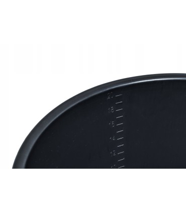 Wiadro budowlane 12L czarne