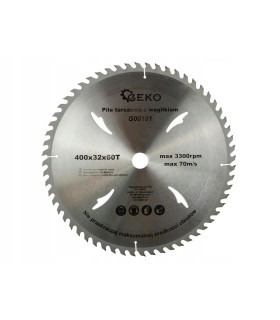 Tarcza do drewna 400x32x60T