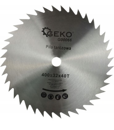 Tarcza do drewna 400x32x60T