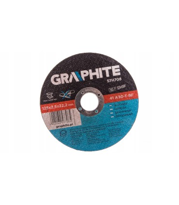 Tarcza tnąca do metalu 125 x 2.5 x 22.2 mm, 41 A30-T-BF