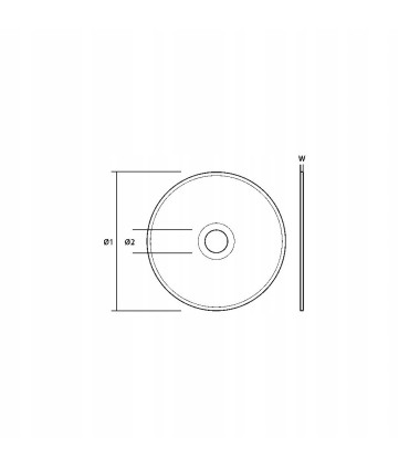 Tarcza tnąca do metalu 125 x 2.5 x 22.2 mm, 41 A30-T-BF