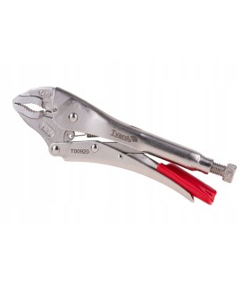 Szczypce zaciskowe morse'a – okrągłe szczęki – 250mm CrV