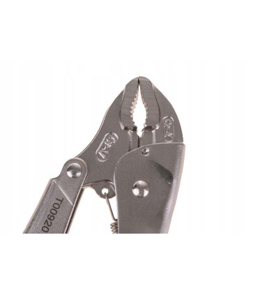 Szczypce zaciskowe morse'a – okrągłe szczęki – 250mm CrV