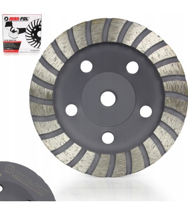 Tarcza diam. turbo do szlifowania betonu 125mm M14 Heidmann(