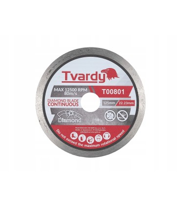 Tarcza diamentowa Pełna 125x7.5x22.23mm  PROFI