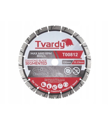 Tarcza diamentowa Segmentowa  230x12x22.23mm PROFI