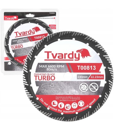 Tarcza diamentowa Turbo 230x15x22.23mm PROFI