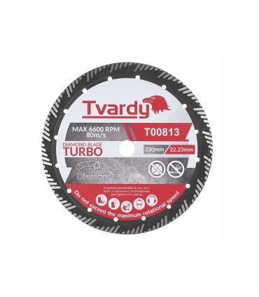 Tarcza diamentowa Turbo 230x15x22.23mm PROFI