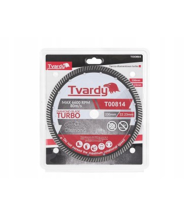 Tarcza diamentowa Turbo 230x10x22.23mm PROFI