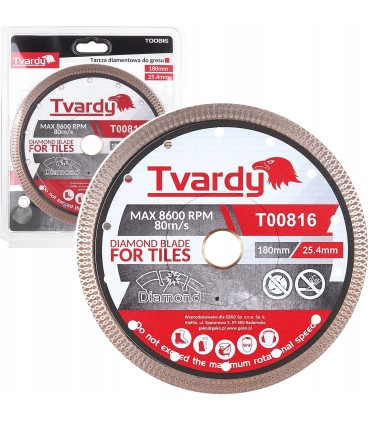 Tarcza diamentowa do Gresu 180x10x25.4/22.23mm PROFI