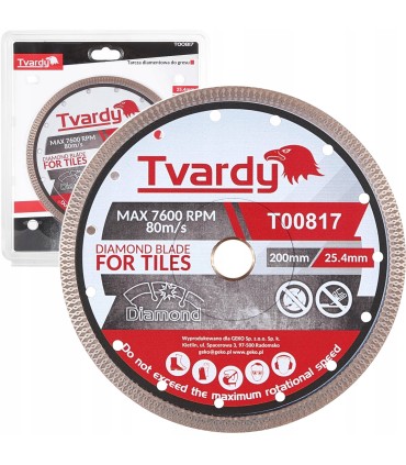 Tarcza diamentowa do Gresu 200x10x25.4/22.23mm PROFI