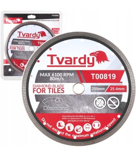 Tarcza diamentowa do Gresu 250x10x25.4/22.23mm PROFI