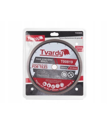 Tarcza diamentowa do Gresu 250x10x25.4/22.23mm PROFI