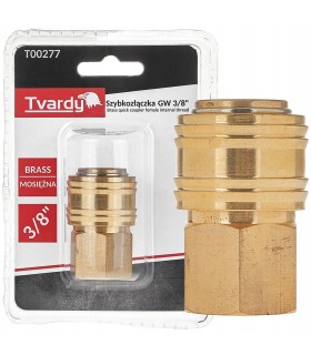 Szybkozłączka mosiężna GW 3/8" typ żeński 