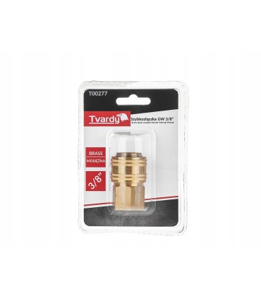 Szybkozłączka mosiężna GW 3/8" typ żeński 