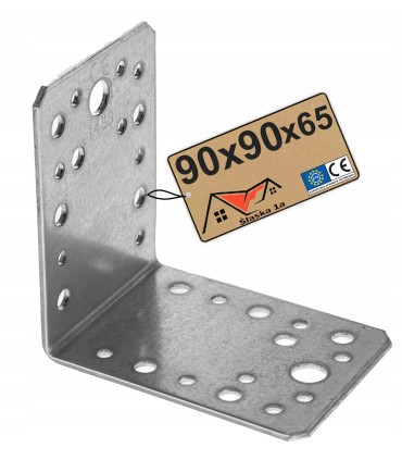 Kątownik łącznikowy KL 4 90 x 90 x 65 x 2.5
