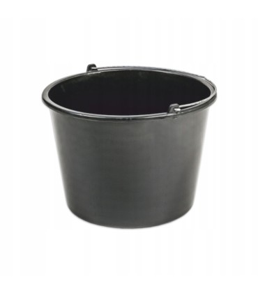Wiadro budowlane 20L czarne
