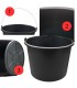 Wiadro budowlane 16l czarne