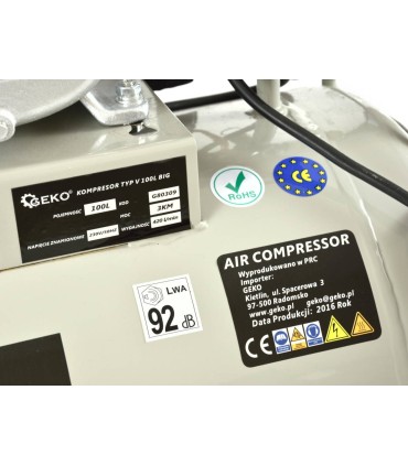  Kompresor typ V 100L BIG