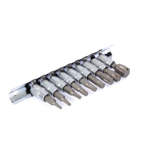 9el.zestaw kl.trzp.torx T10-60 1/4" CRV