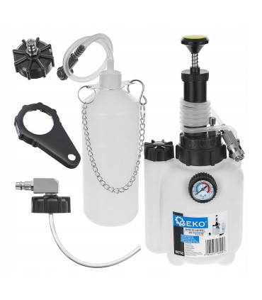 Zestaw do odpowietrzania i wymiany płynu hamulcowego