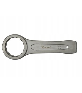 Klucz oczkowy udarowy do pobijania 75 mm(6/12)