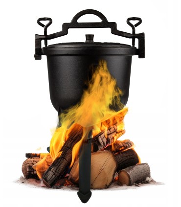 KOCIOŁEK ŻELIWNY 8L