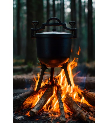 KOCIOŁEK ŻELIWNY 8L