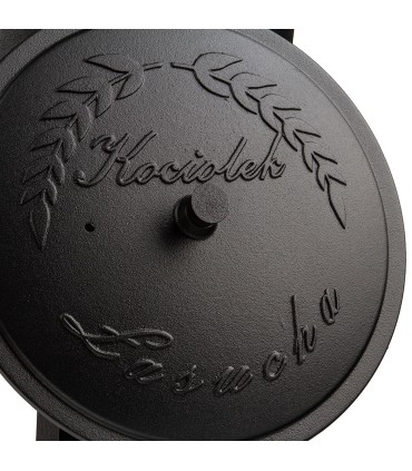 KOCIOŁEK ŻELIWNY 10L