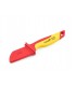 Nóż izolowany do usuwania izolacji kabli 180mm VDE