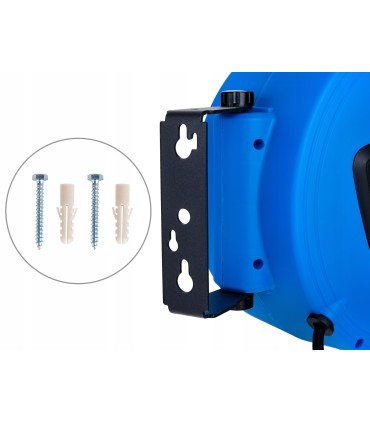 Przedłużacz elektryczny ze zwijakiem automatycznym 15m + 1,5m (4)