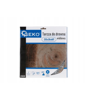 Tarcza do drewna 255x30x60T(otwory) (25)