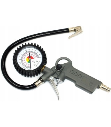 PISTOLET Z MANOMETREM DO POMPOWANIA KÓŁ